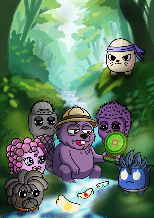 BOBR_XYZ (@bober_xyz) on Twitter photo At the forest waterfall, BOBR and our friends from <a href="/MonSproutNFT/">monsprout ๐ฑ</a> met
Together, weโre going on a hunt for GLOOPS hidden in the jungle!
You can win 15 WL spots for their upcoming Monad testnet mint!
How to join the fun:
๐ Follow <a href="/MonSproutNFT/">monsprout ๐ฑ</a> <a href="/shaianeviana/">shai</a> and @bober_xyz
๐ At the forest waterfall, BOBR and our friends from <a href="/MonSproutNFT/">monsprout ๐ฑ</a> met
Together, weโre going on a hunt for GLOOPS hidden in the jungle!
You can win 15 WL spots for their upcoming Monad testnet mint!
How to join the fun:
๐ Follow <a href="/MonSproutNFT/">monsprout ๐ฑ</a> <a href="/shaianeviana/">shai</a> and @bober_xyz
๐