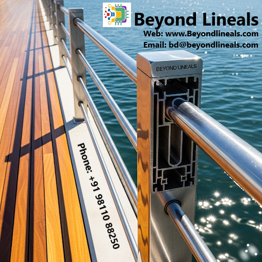 Beyondlineals's tweet photo. 🛡️#Safety That Endures the #Elements
#Aluminum #extruded #railing #systems combine #structural #integrity corrosion #resistance &amp; low #maintenance for #marine walkways docks &amp; #bridges
#Safe hands #strong rails
#DigitalMarketing
#AluminumExtrusion
#AluminumProfile
#Doors
#Windows https://t.co/DXm8Y31Xwb