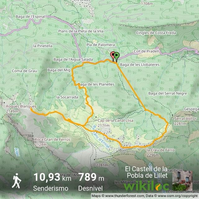 CastelldeLillet's tweet photo. ¡Mira esta ruta de @Wikiloc! https://t.co/iY7f7B5D3T (Gallina Pelada (Serra d'Ensija)) https://t.co/9KXKXHjKxX