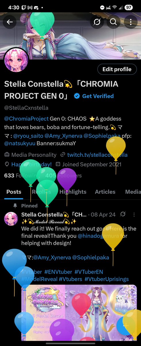 Stella Constella💫「CHROMIA PROJECT GEN 0」 tweet media