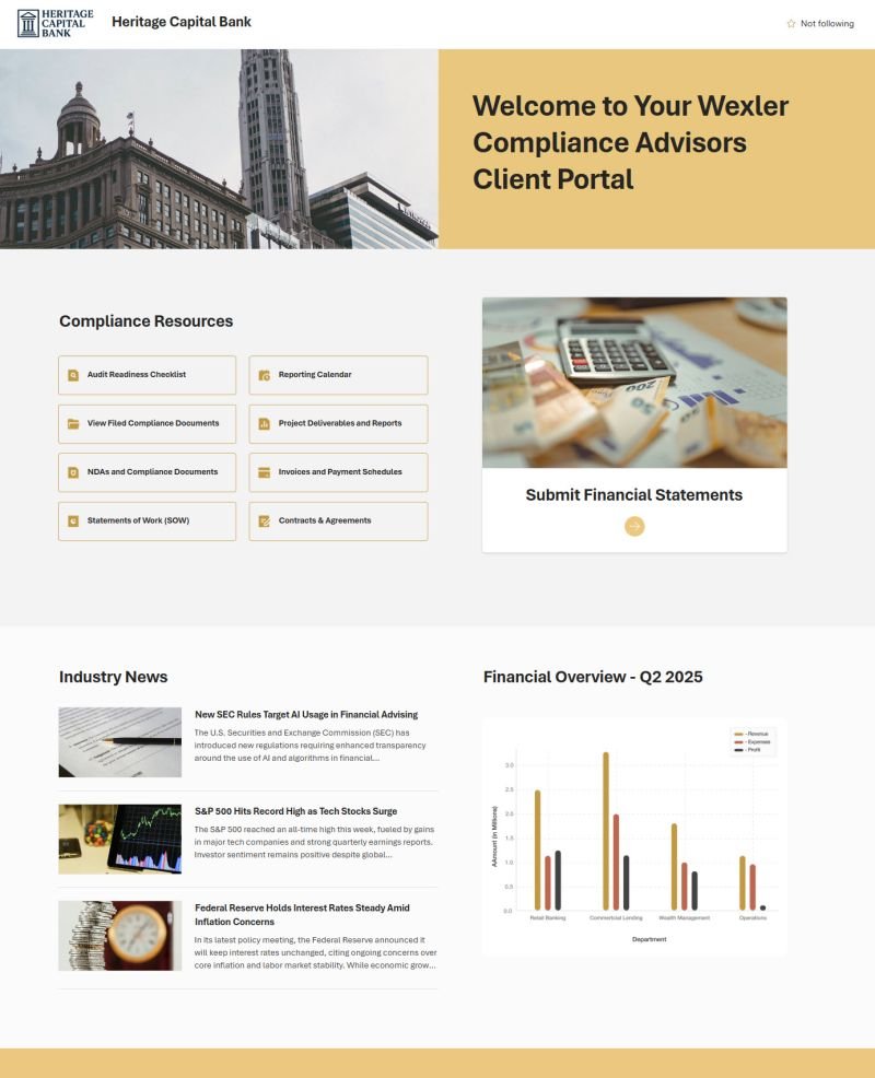 Tired of scattered client comms &amp; file chaos?

A branded #SharePoint Client Portal can centralize everything—secure docs, forms, tools, updates, &amp; real-time project dashboards—while cutting email back-and-forth &amp; boosting trust.

See how: lookbook365.com/client-portal-…