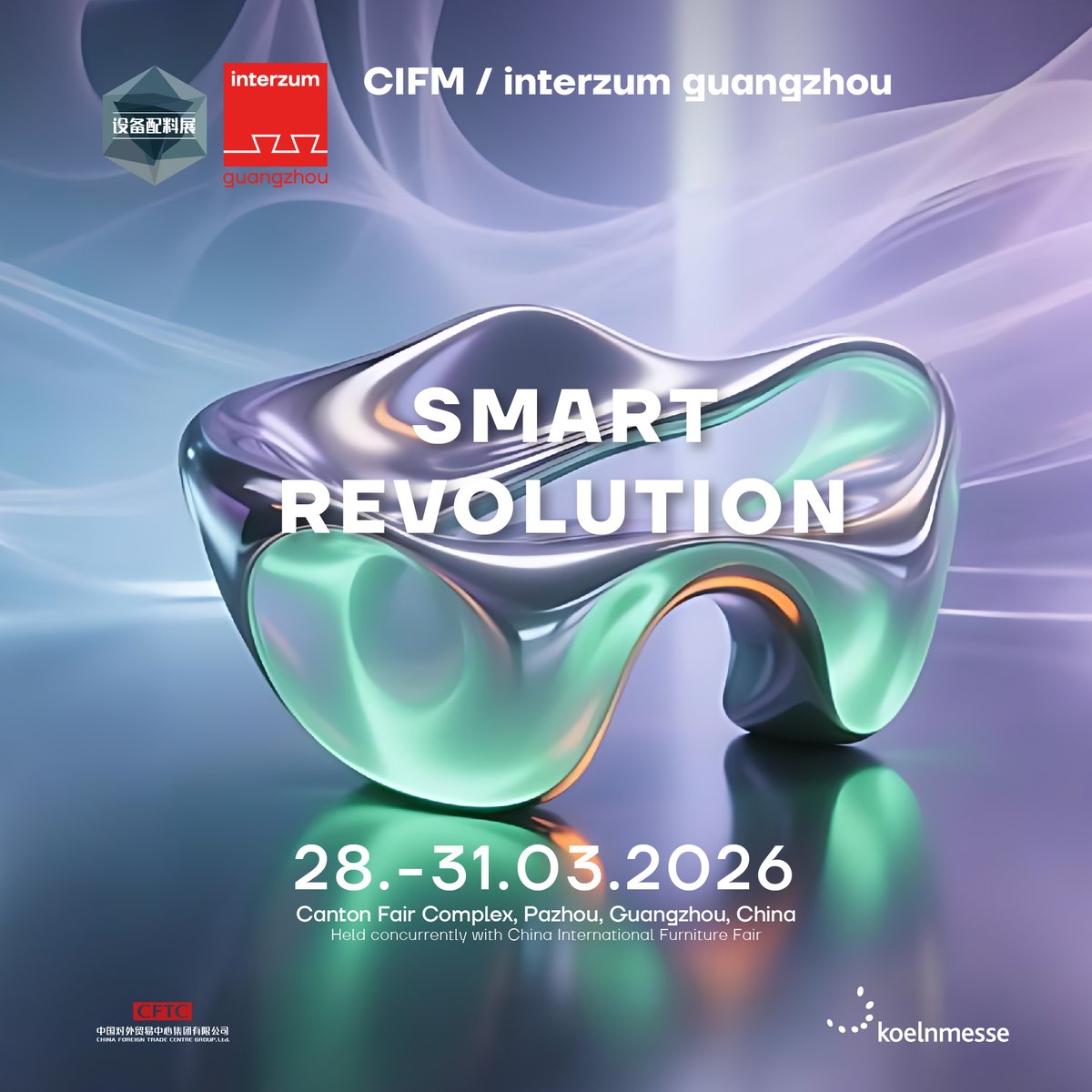 We are happy to announce the keyword for interzum guangzhou 2026 - Smart Revolution!

This is beyond evolution – it's a significant shift in how we imagine, create, and live with furnishings. Lead the change as an exhibitor in 2026: interzum-guangzhou.com/about/18.html?…

#interzumworldwide