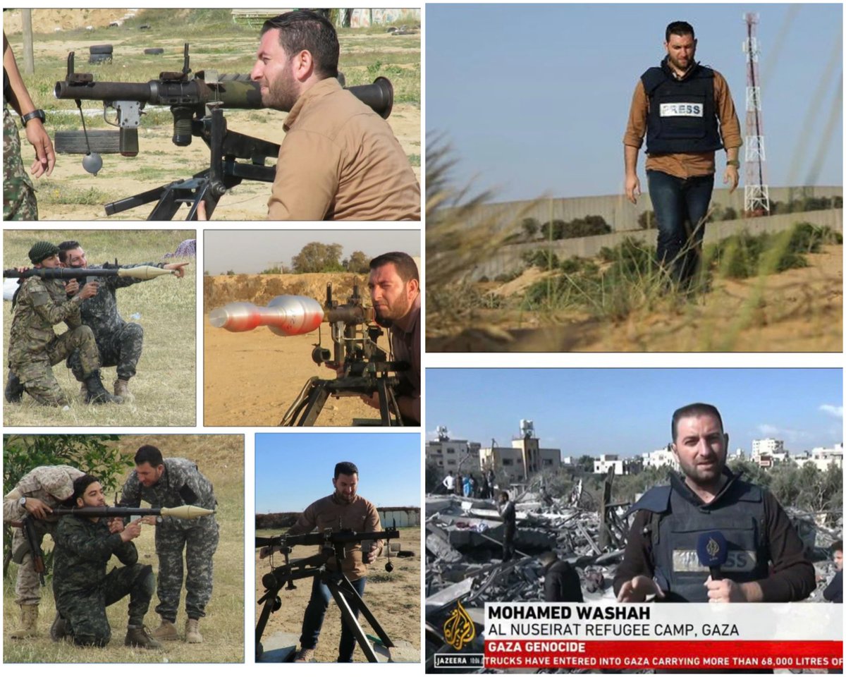 Gaza tiene el mayor número de terroristas por periodista cápita en el mundo.