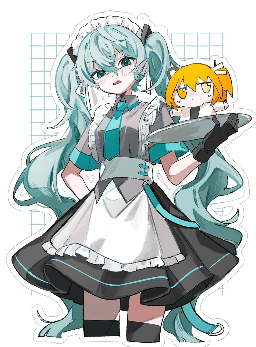 Sirotuki_nown's tweet photo. ミクと足立ぬい

#初音ミク
#足立レイ https://t.co/DBbILeWsrQ
