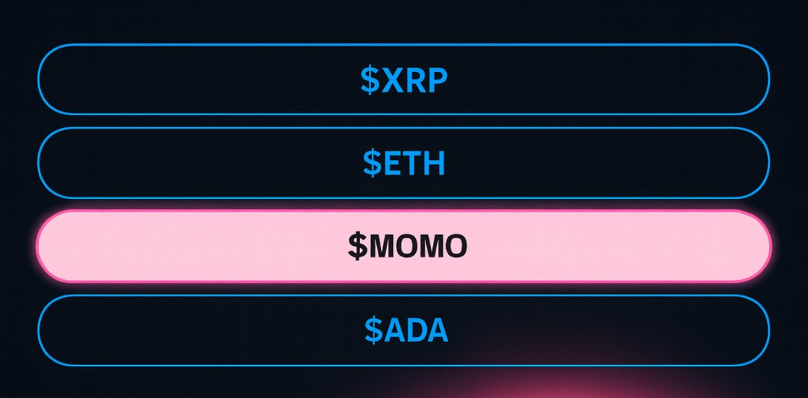 Cryptogenius (@cryptogenius01x) on Twitter photo <a href="/JoeParys/">Joe Parys</a> Only hitting pink buttons 🎀
#MOMO
<a href="/Momo_bonk/">Momo Coin - $MOMO</a> <a href="/JoeParys/">Joe Parys</a> Only hitting pink buttons 🎀
#MOMO
<a href="/Momo_bonk/">Momo Coin - $MOMO</a>