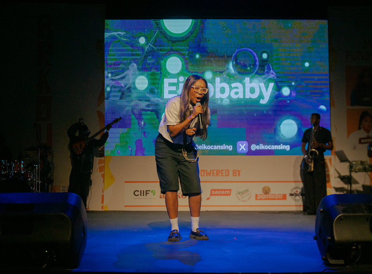 Eiko (<a href="/eikocansing/">Eikö✨</a> ), one of our MBA For Africa 2021 Talent Development Programme Alumni took the stage and completely owned it! 

Her performance was electrifying, and the energy was off the charts.

#mbaforafrica24 #eikocansing