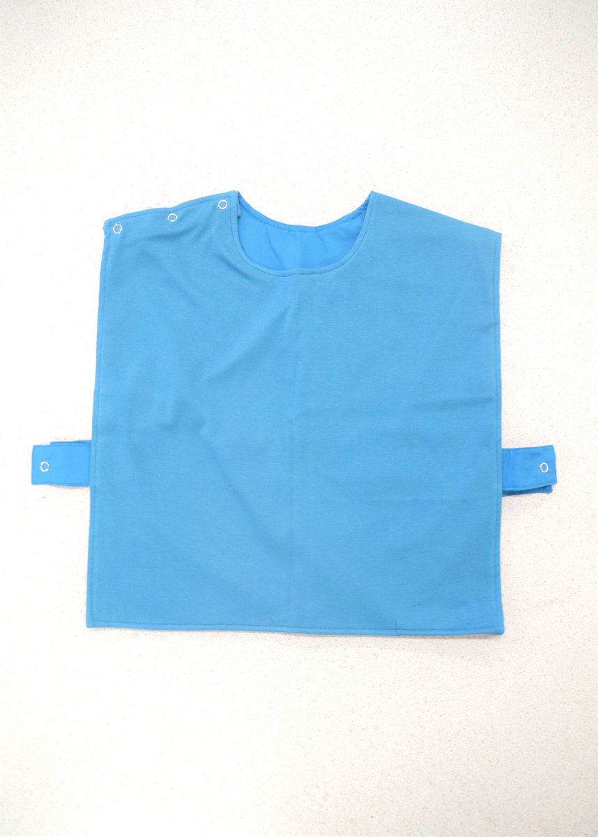 clothingsdp's tweet photo. 💦 Keep the fun, lose the mess! Our soft, waterproof tabards protect clothes while allowing free movement — no stiff plastic here! Designed for comfort, durability &amp; play. 💜💙 #InclusionThroughDesign #DisabilityFashion https://t.co/rPpY02h46v