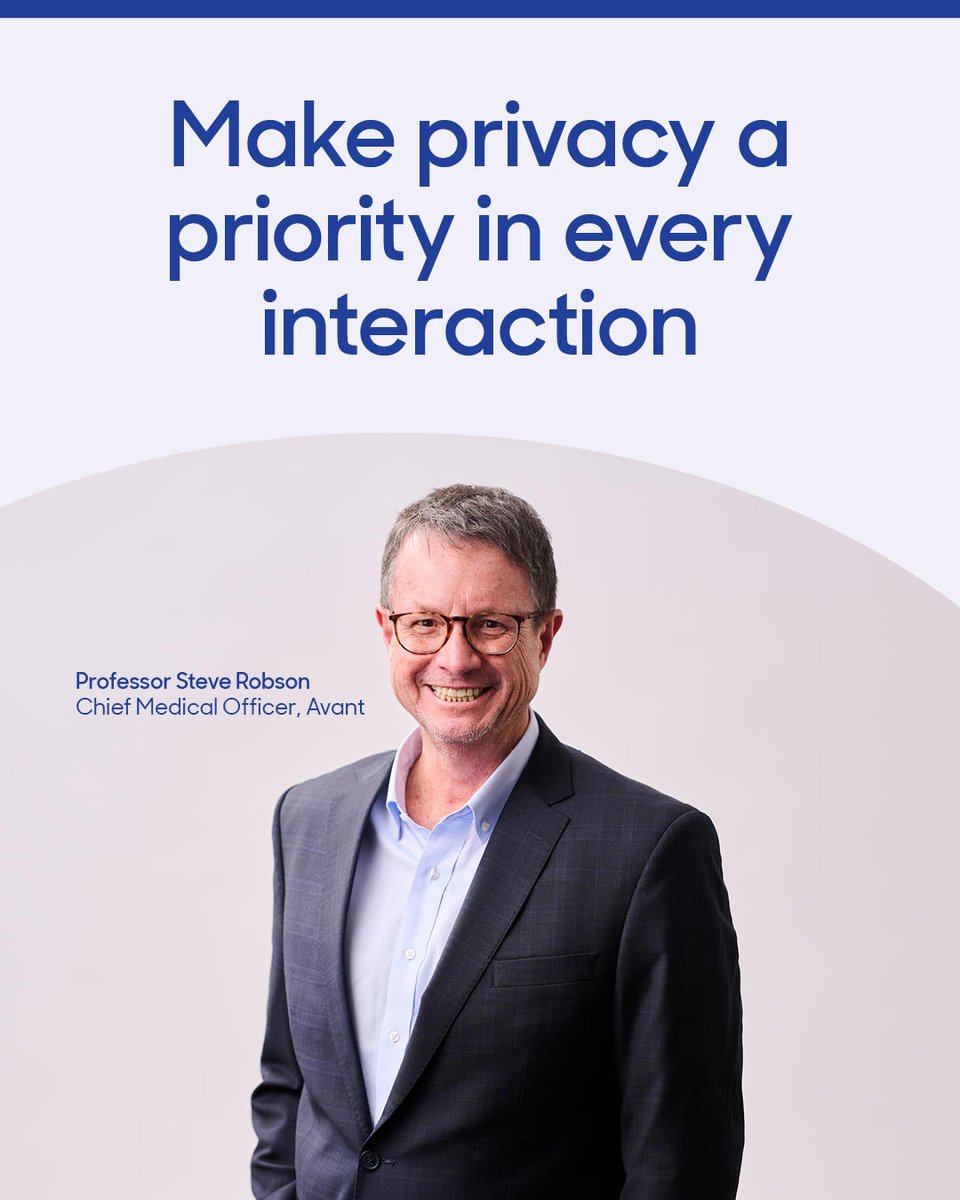 avantmutual's tweet image. New privacy laws are here - are you ready? We’ve launched Privacy in Practice to help doctors tackle privacy challenges with confidence. Start with our Privacy Essentials factsheet. bit.ly/4ouYDIX
Explore more: bit.ly/3UoXmWk
#MedicoLegal #PrivacyInPractice