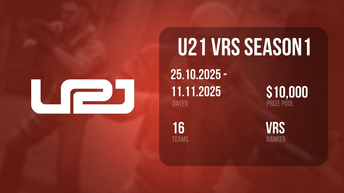 Ladies and gentlemen, important news for all our participants, viewers and partners! After the end of the 39th  season of United21, our structure will be subject to the general rules for tournaments included in the VRS!

So we are pleased to announce the dates of the first