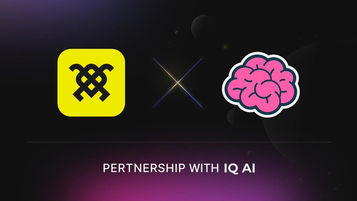 🤝 We are partnering with <a href="/IQAICOM/">IQ AI</a> to educate and onboard new users into the blockchain ecosystem through an AI chatbot on our Discord as a learning centre.

With this partnership, community members will benefit from seamless access to reliable and comprehensive information about