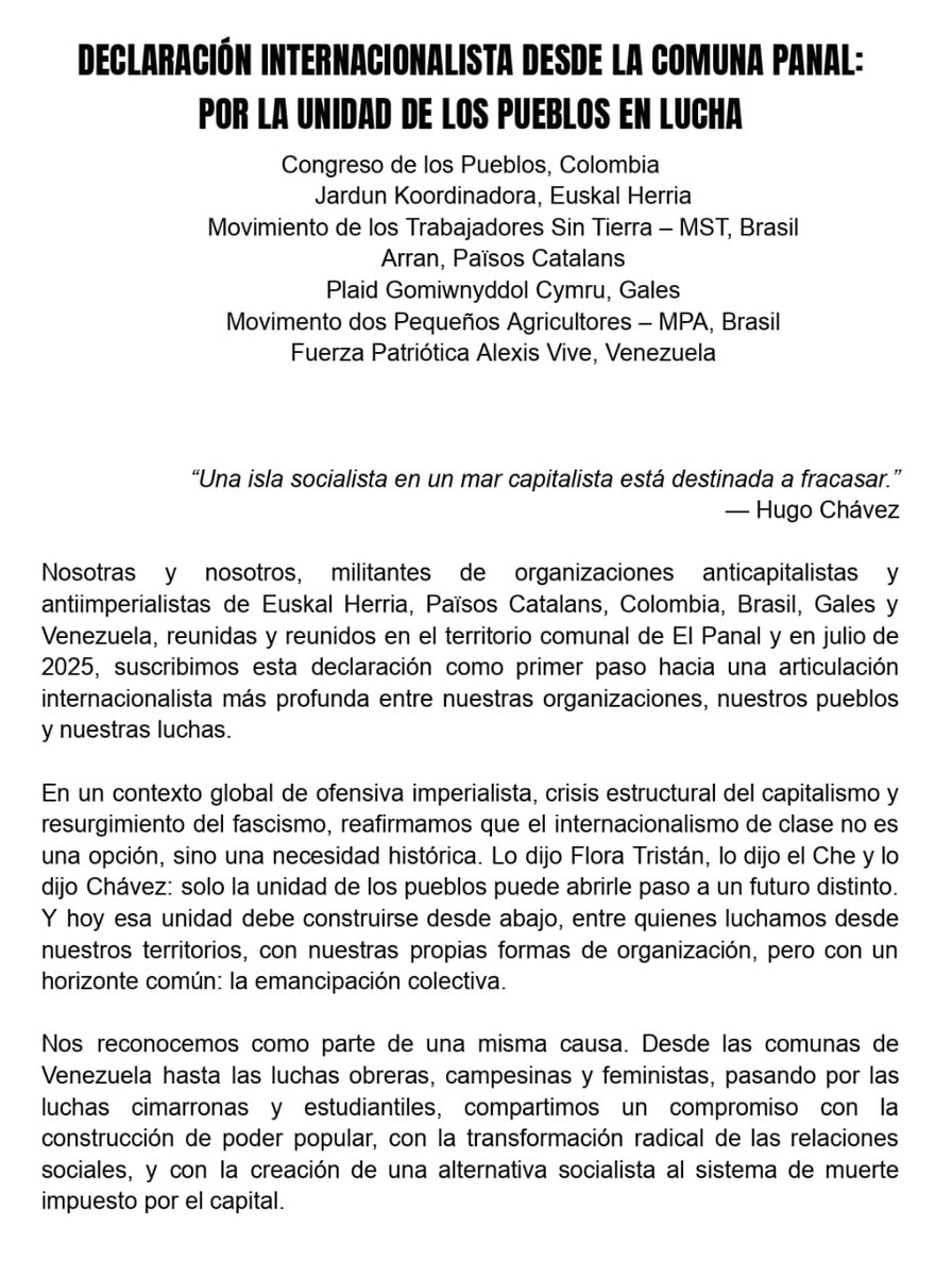 JardunK's tweet photo. ADIERAZPEN INTERNAZIONALISTA PANAL KOMUNATIK: BORROKAN DAUDEN HERRIEN BATASUNAREN ALDE https://t.co/Dvadlw9OeA