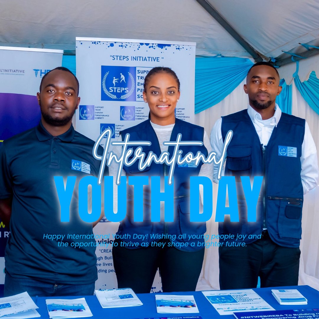 🌍 Happy #YouthDay2025
At <a href="/STEPS_INITIATIV/">STEPS INITIATIVE 🇷🇼</a> we transform big global goals into real change in our communities. 💪
From empowering young minds to driving grassroots action, we show that youth aren’t just the future they’re shaping the present. 🚀
#LocalYouth4SBC #YouthSDGs