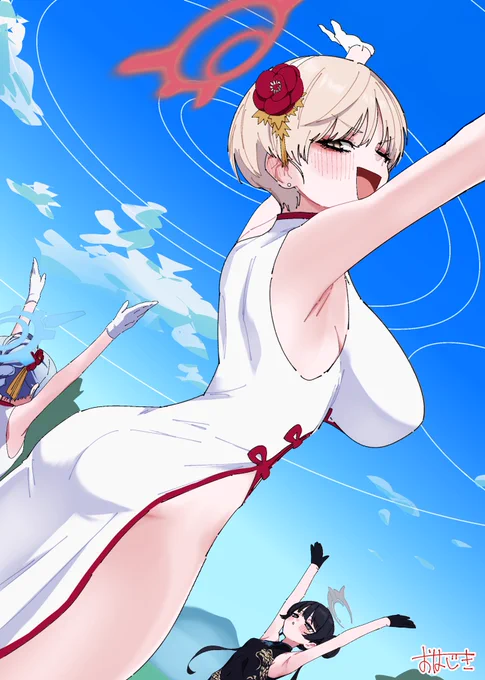 これは去年の冬コミでふづるさん主催「マリナはかわいい!2〜チーパオver〜」に寄稿させていただいたマリナ