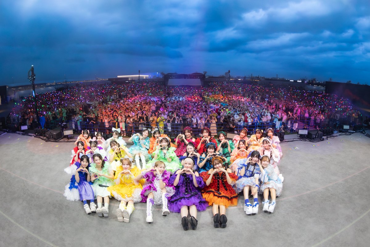 🟥🌈KAWAII LAB. 万博集合写真🌈🟦 💚🩷💛💜 8/12(火) 『 U-NEXT MUSIC