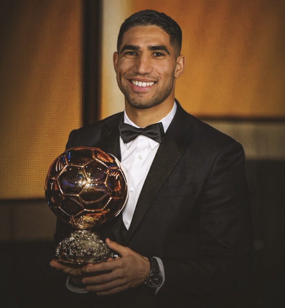 PCQ YEN A C’EST DES HAINEUX ET DES HYPOCRITES et surtout pcq il le mérite totalement sportivement #HakimiBallondOr