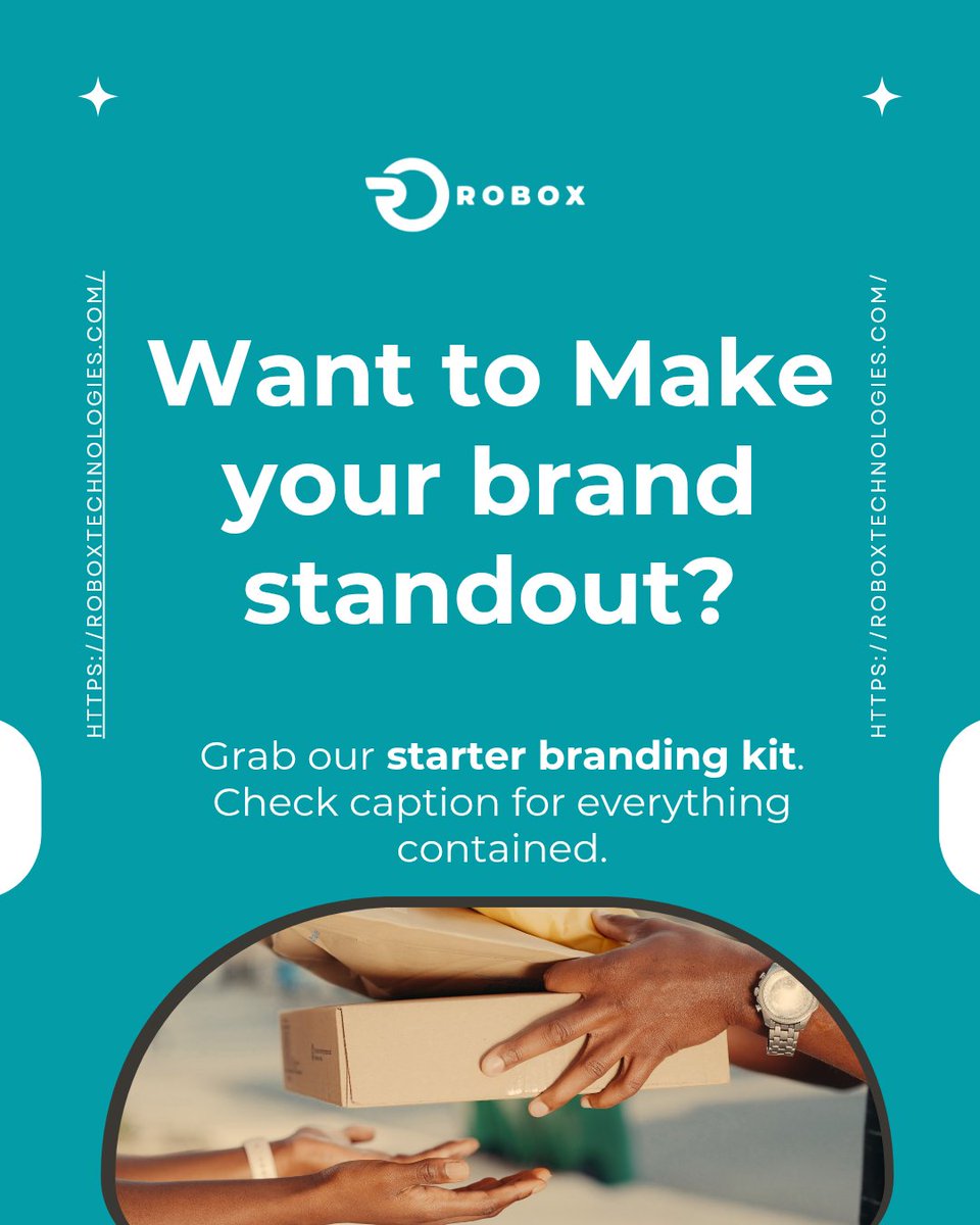 Robox_Tech's tweet image. Starting a business? 🚀
Our Starter Branding Kit gets you looking pro from day one; logo, digital business card, flyer, social media setup &amp;amp; more.

Comment BRAND to begin.

#branding #smallbusinessgrowth #roboxtechnologies
