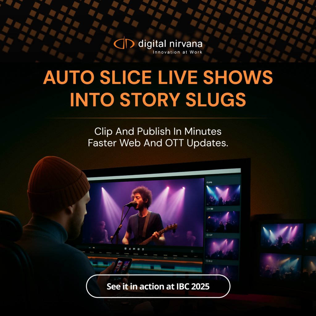 Live shows don’t wait. Neither should your editors. MetadataIQ automatically detects segments and delivers clean slugs for fast publishing. 

Schedule a live demo at IBC 2025 vist.ly/433xk 

#IBC2025 #MetadataIQ #NewsTech #OTT #ClipPublishing #Broadcast