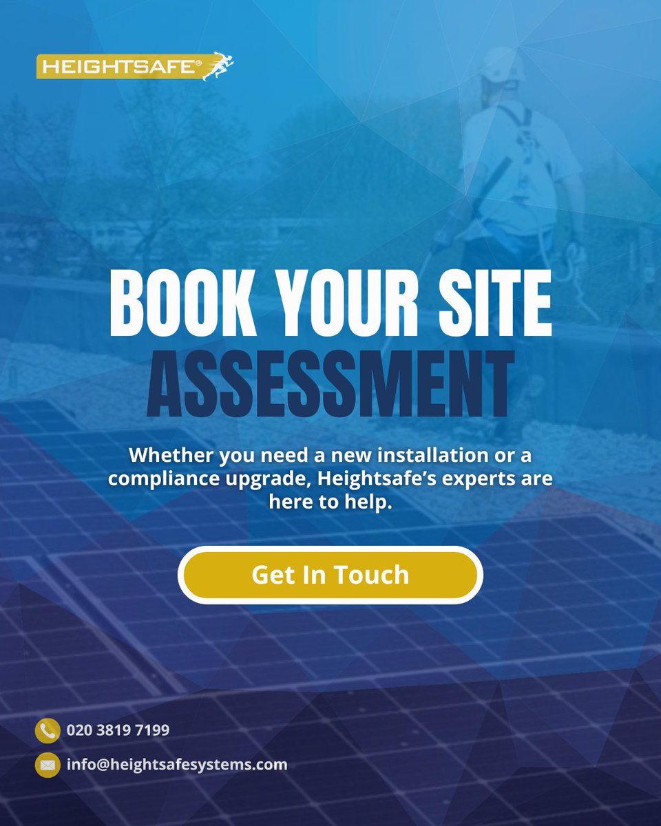 ☀️ Rooftop solar panels are a smart investment but maintaining them safely is critical.

Heightsafe provides safety lines, guardrails, walkways &amp; ladders to keep your team safe and operations running smoothly.

📩 Book your site assessment today!

heightsafesystems.com