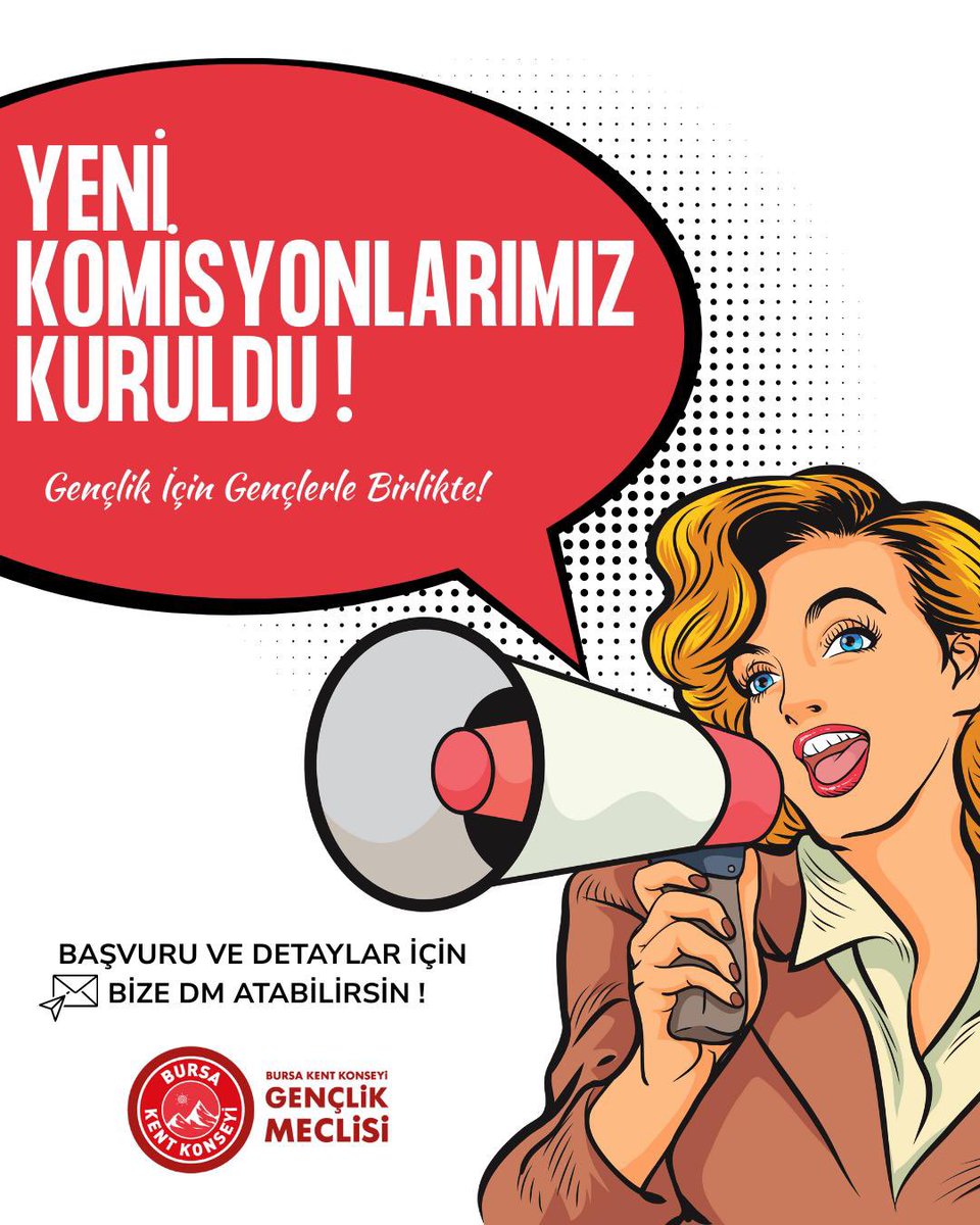 BursaGenclikMec's tweet photo. YENİ KOMİSYONLARIMIZ KURULDU 🎉

Gençlik, şehrin en dinamik gücü… Bursa Kent Konseyi Gençlik Meclisi olarak 12 Ağustos Uluslararası Gençlik Günü’nde, gençlerin sesi ve gücü olmaya devam etmek için yeni bir adım atıyoruz! https://t.co/tn1W9W7Abp