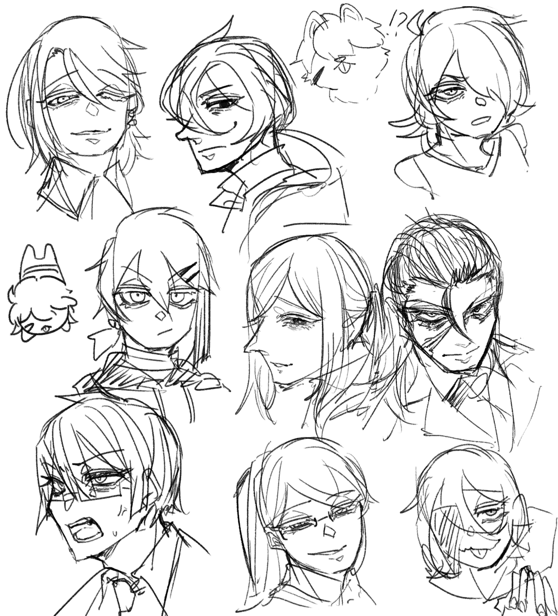 ＃中間世界絵録
ごったにらくがき