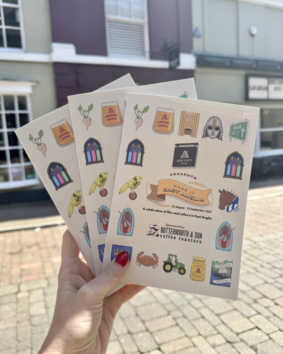 Our Made in East Anglia brochures have arrived! Pick one up from our Box Office or see our full programme online: bit.ly/MadeinEastAngl…