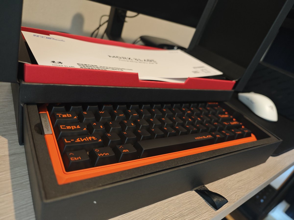 ilnanananan_'s tweet photo. MK60購入しました
打鍵感かなりよき https://t.co/L0Wj1PjOAB