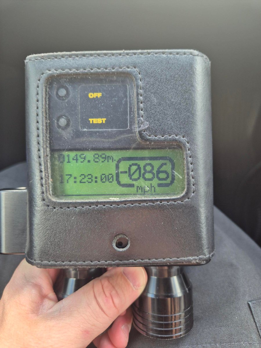 PSOSMidlothian's tweet image. On 9th August 2025, #DalkeithRP where conducting speed checks on the A1 and stopped these 4 speeders.
1 driver reported to court for dangerous driving and 3 Conditional Offers of Fixed Penalties issued for speeding.
#DriveSmart