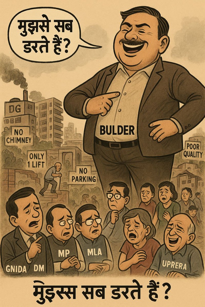 <a href="/OfficialGNIDA/">Greater Noida Industrial Development Authority</a> <a href="/UPRERAofficial/">Uttar Pradesh Real Estate Regulatory Authority</a> <a href="/dmgbnagar/">DM NOIDA Gautam Buddha Nagar</a> <a href="/dr_maheshsharma/">Dr. Mahesh Sharma</a> <a href="/tejpalnagarMLA/">Tejpal Nagar</a> <a href="/moefcc/">MoEF&CC</a> <a href="/ChiefSecyUP/">S.P. Goyal, Chief Secretary, GoUP</a> <a href="/CMOfficeUP/">CM Office, GoUP</a> <a href="/PMOIndia/">PMO India</a> <a href="/NandiGuptaBJP/">Nand Gopal Gupta 'Nandi'</a>