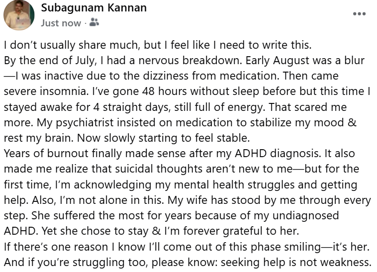Subagunam Kannan tweet media