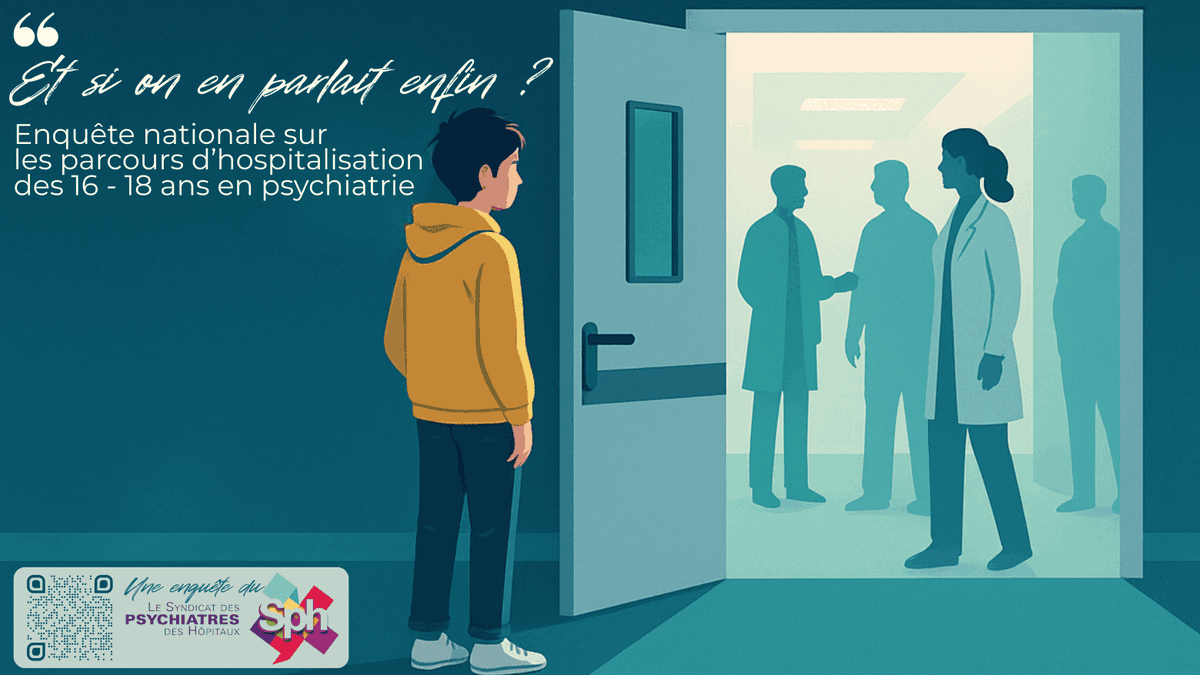 Enquête sur le parcours des 16-18 :
Vos réponses : des propositions concrètes demain, un argumentaire fondé sur le terrain, pour faire bouger les organisations et sensibiliser les tutelles.
👉tinyurl.com/enqueteSPH