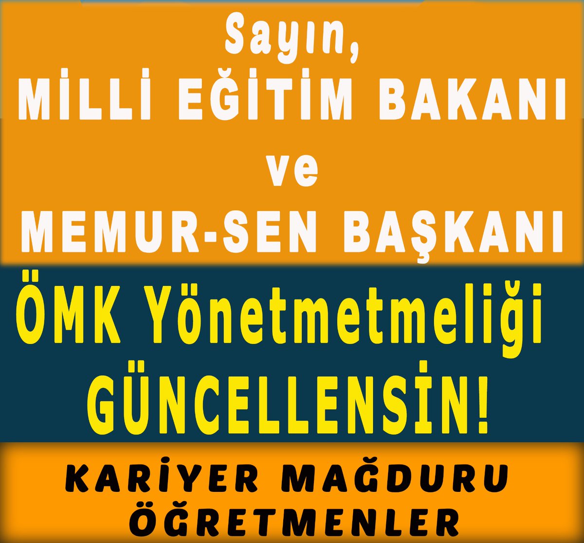 <a href="/edipuzen/">Edip Üzen</a> #kariyermagdurlari olarak sesimizin duyulmasını ve hak olanın verilmesini istiyoruz. #kariyermagdurlari #_aliyalcin_