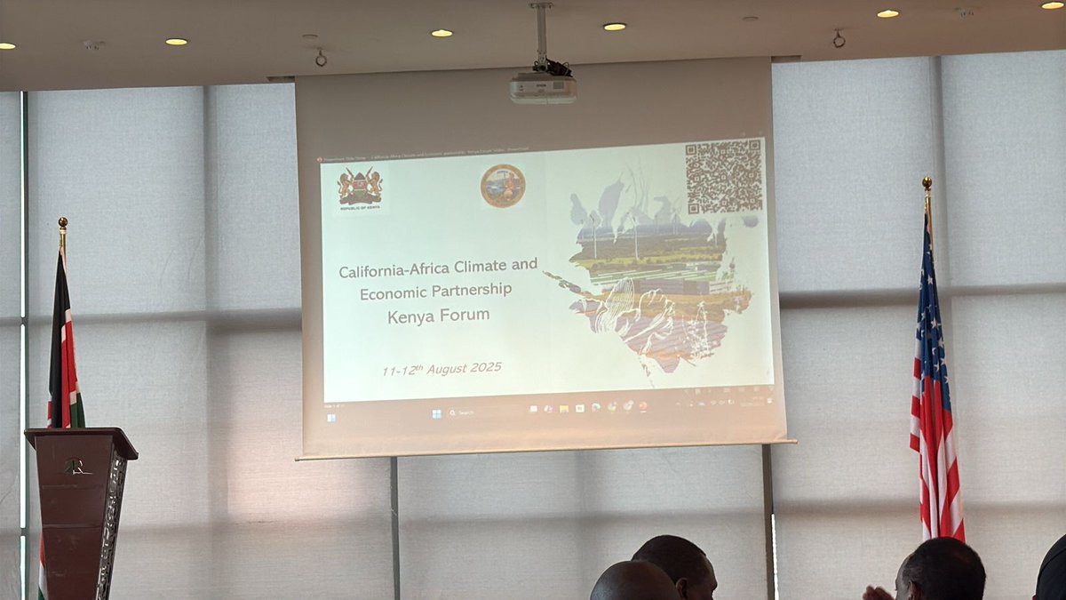 GreencoESG's tweet photo. Our CEO @IreneKeino was in attendance at the California-Africa Climate and Economic Partnership Kenya Forum, which brought together government leaders, policy experts and Kenya’s private sector to explore pathways for scaling green innovations, renewable energy, and more. https://t.co/s64j7xAVgQ