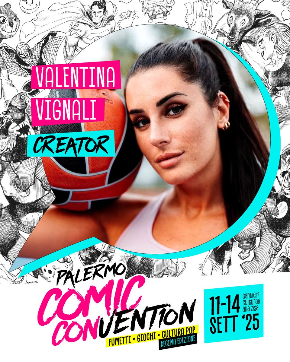 PalermoComicCon tweet media