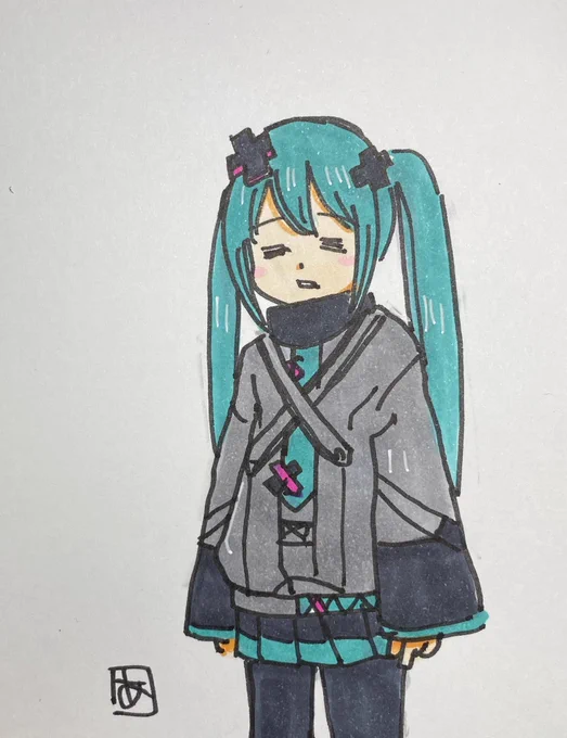 今日は筆がのらないよ...