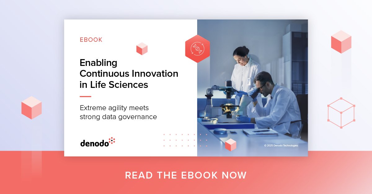 108ramram's tweet photo. 🔬 Slow #data = slow innovation.

Unlock real-time, #AI-ready insights across clinical, research &amp; ops with @denodo’s Logical Data Platform — no replication needed.

📘 Download the eBook: https://t.co/qXU60E5MAZ

#LifeSciences #GenAI #DataManagement #DataforALL https://t.co/tvxPCYtXcV