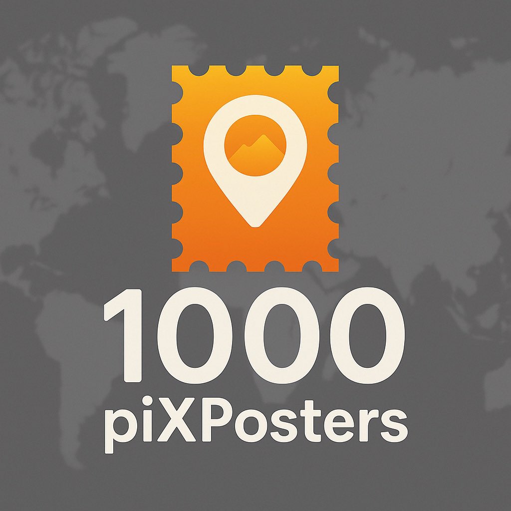 piXPost has reached 1,000 members worldwide. Thank you to everyone who’s shared their pins and stories — here’s to the next thousand.