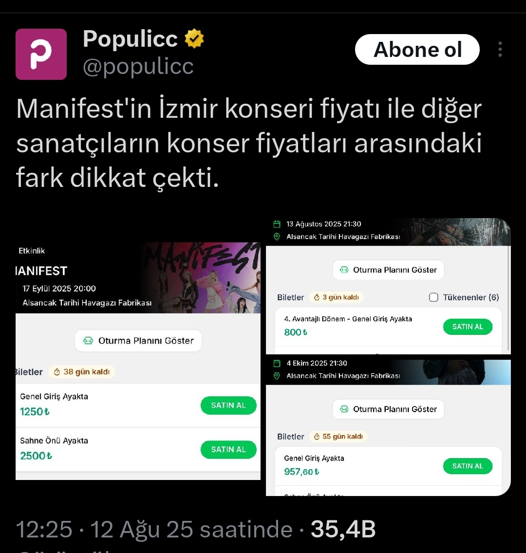 Ne mutlu bana ki kurduğum görkemli sahneye ve bu yüksek performansa karşılık, hele bu ekonomik zamanda, sevenlerime hala en uygun ve ulaşılır olanı sunmaya hassasiyet gösteriyorum 🤘🔥🤘 istikrar en kıymetlisidir.