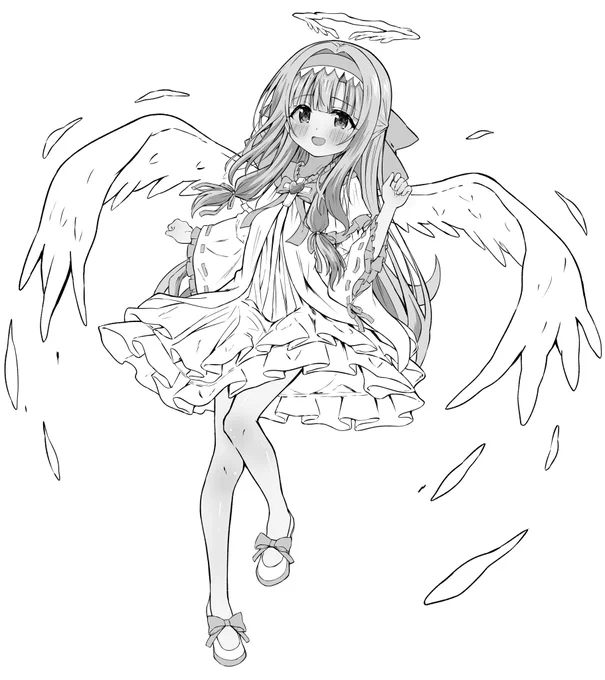 ティナちゃん描いて10年経ちました☺️✨
早いものですね🙌 