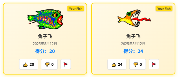 _RabbitFlying_'s tweet image. 没赚到钱还不能画条鱼吗？
drawafish.com/tank.html?capa…