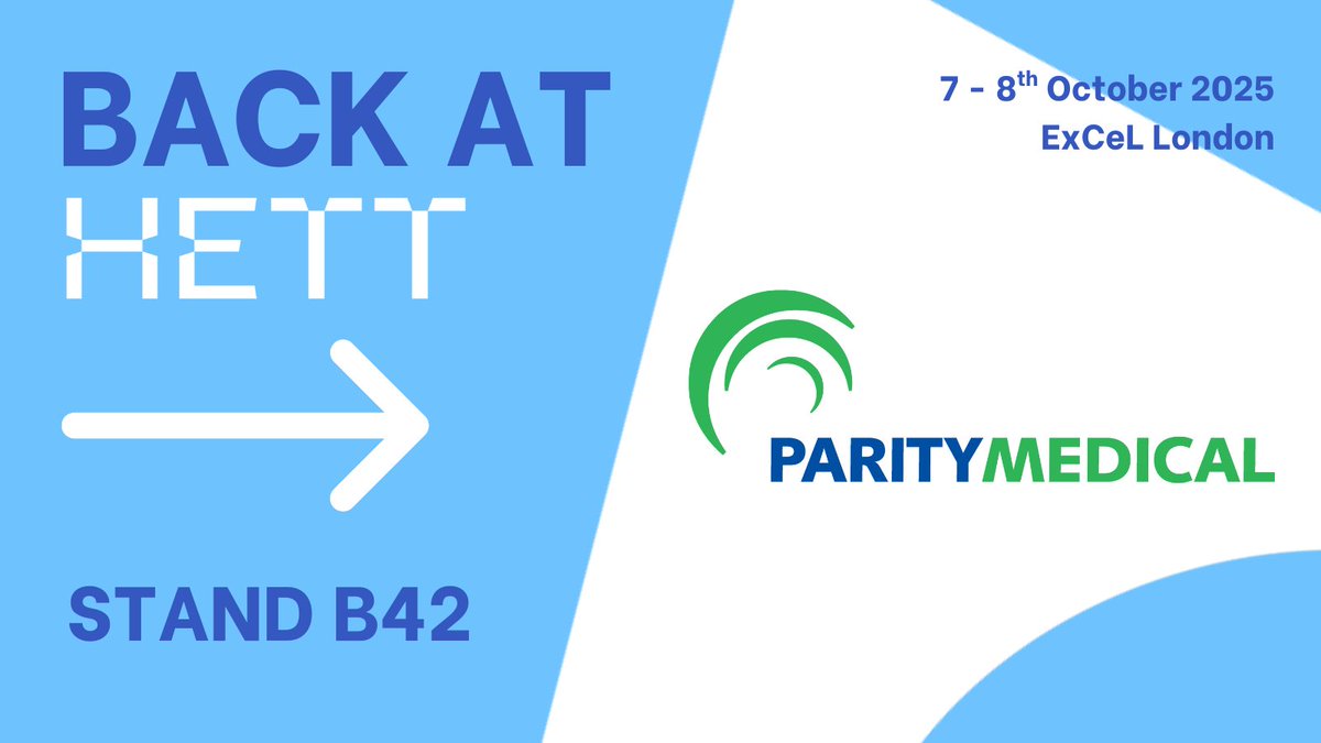 We're pleased to announce that <a href="/ParityMedical/">Parity Medical</a> will be exhibiting at #HETT25! 🎉

📍 Join us on 7-8th October to explore how Parity Medical's solutions can support your digital transformation journey ➡️ hubs.la/Q03CjD510