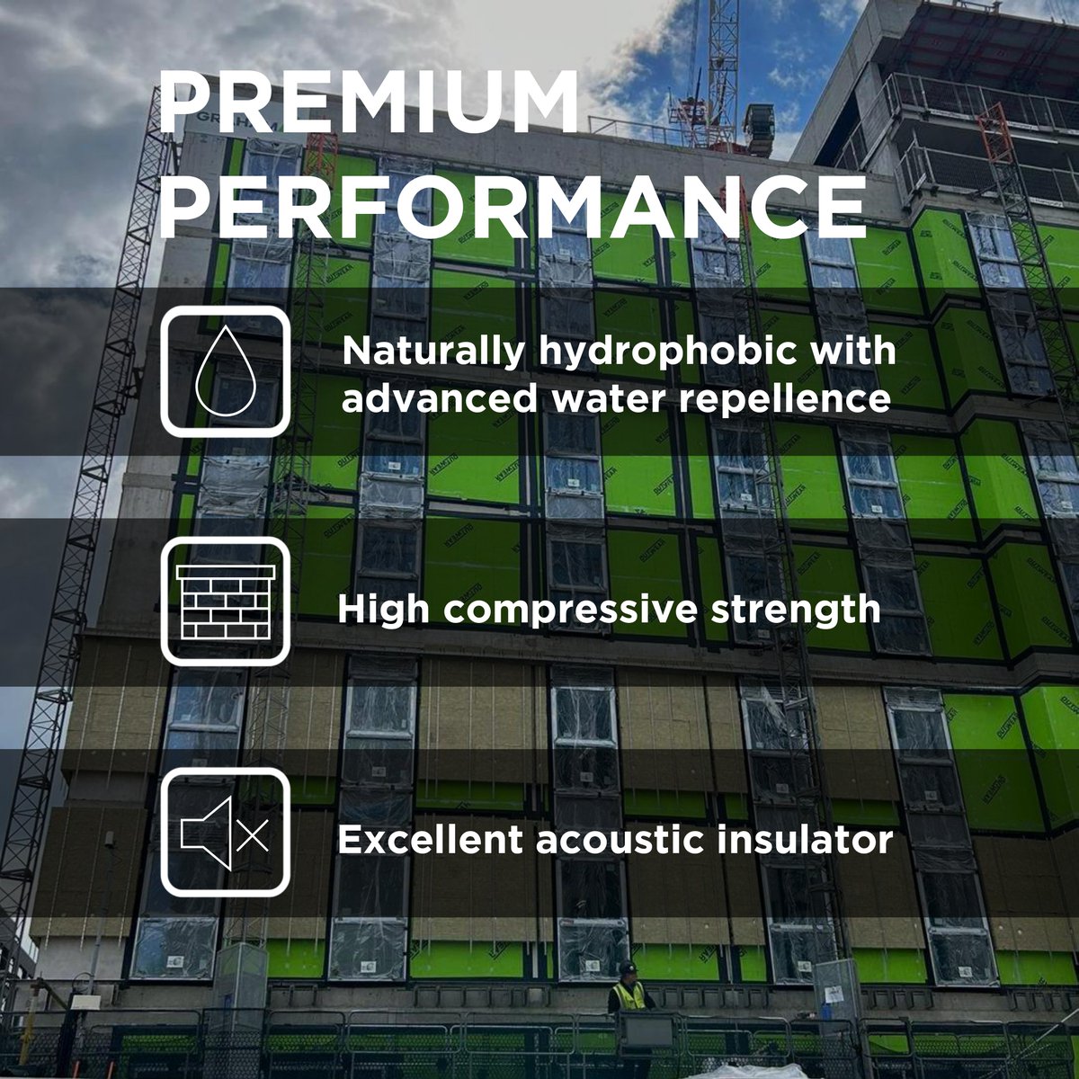 KlasseROCK Rainscreen Insulation - BBA-approved stone wool insulation engineered to elevate your building envelope performance.

A1 fire-rated
Exceptional thermal performance
Built to last

Learn more lnkd.in/dywzPjxT

#Insulation #Rainscreen #BuildingMaterials #Klasse