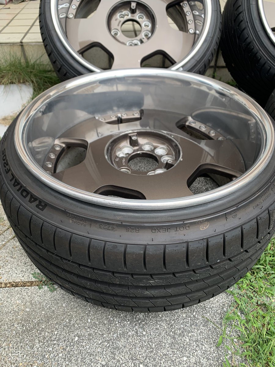 ssr ヴィエナ　当時リム　18インチ　10j+19 2本　リバレル用 ponpon on X: 