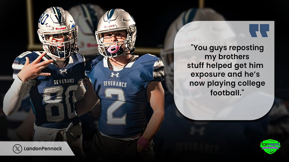 .
Top Preps Testimonial from <a href="/LandonPennock/">Landon Pennock</a>