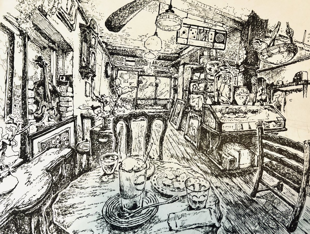 mikotokotokoto_'s tweet photo. 「不細工」ノートのシーンに登場する背景画はボールペンでちまちま描いてます
すごいかっこいいです
#STRANGEPOP
https://t.co/ti5KPYDMQM https://t.co/jo6GcfQSPr