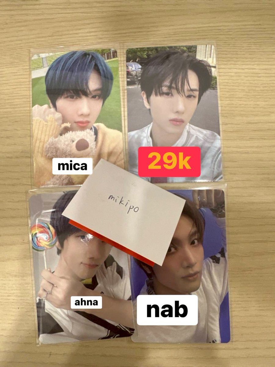 help rt] 

wts / want to sale
ready KR 
📍GO dom jogja
tax 5k/pc 
avail :
 
- jisung digipack 29.000

tag. nct dream bttf iam the future digipack chiller