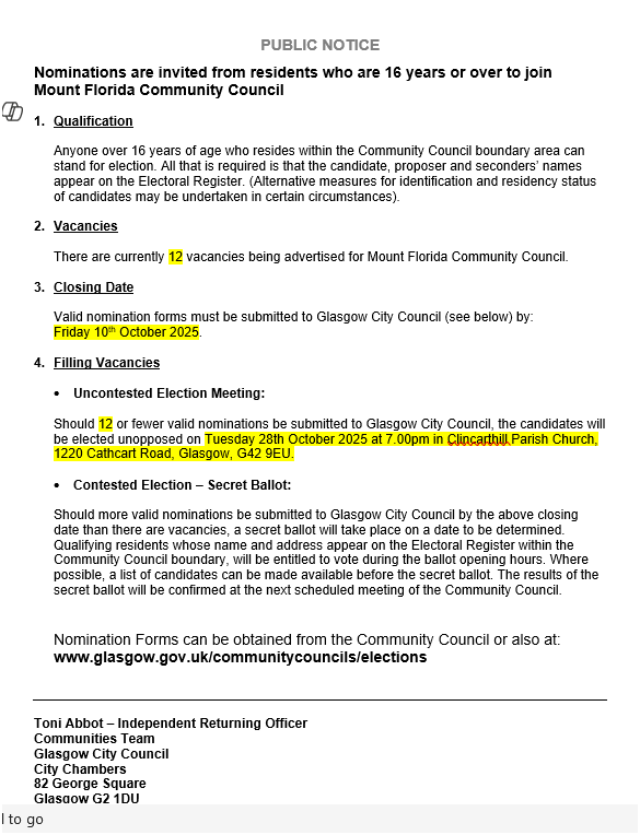 Are you interested un getting involved with projects in our local community. Contact us if you'd like to chat about this