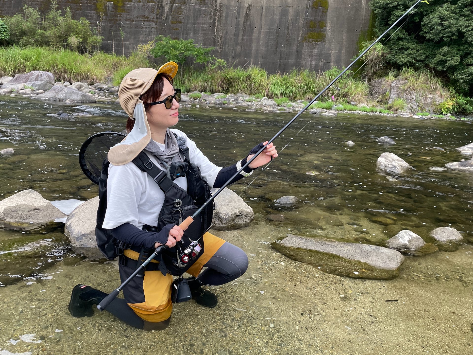 美品　LUXXE 舞香S 810 ML-solid LUXXE (2024年春夏新製品)がまかつ/ラグゼ ラグゼ 舞香(まいか