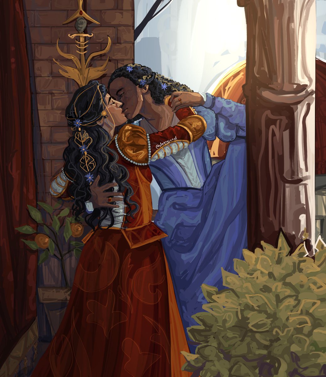linguistmess's tweet photo. repost ! cataloguing
ead and sabran in a tender embrace
#theprioryoftheorangetree #art https://t.co/ctrQq8bGdA
