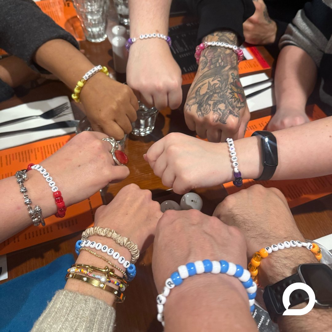 Digivizer's tweet image. We kicked off our financial year the best way possible:
✅ Strategy &amp;amp; planning
✅ Friendship bracelets (!?)
✅ Zooming in our PH &amp;amp; TH teams
✅ Dinner &amp;amp; conversations that spark new ideas

Big love to the Digivizer + @gotogame fam 💙

Here’s to an epic year ahead! #TeamDigivizer