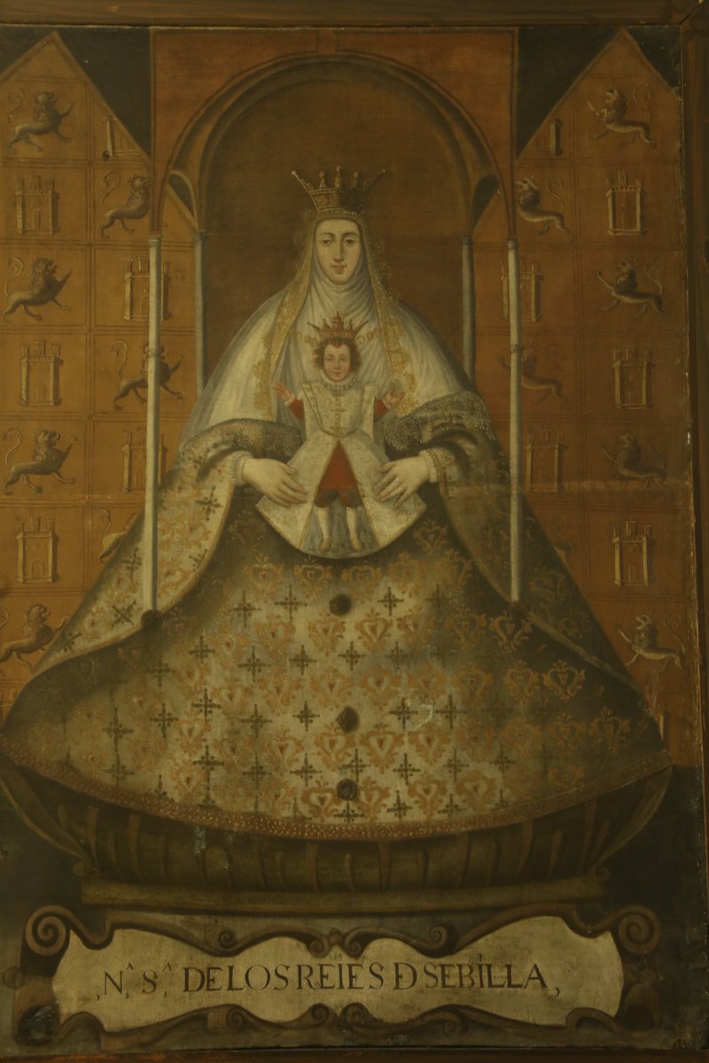 Virgen de los Reyes. Monasterio de San Bernardo de Granada

#VirgenesDesconocidasSevillanas